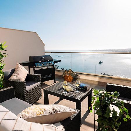 Апартаменти Insta Worthy Gorgeous Seaview Penthouse Сент-Полс-Бей Екстер'єр фото